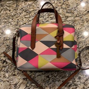 Classic Fossil Sydney Purse